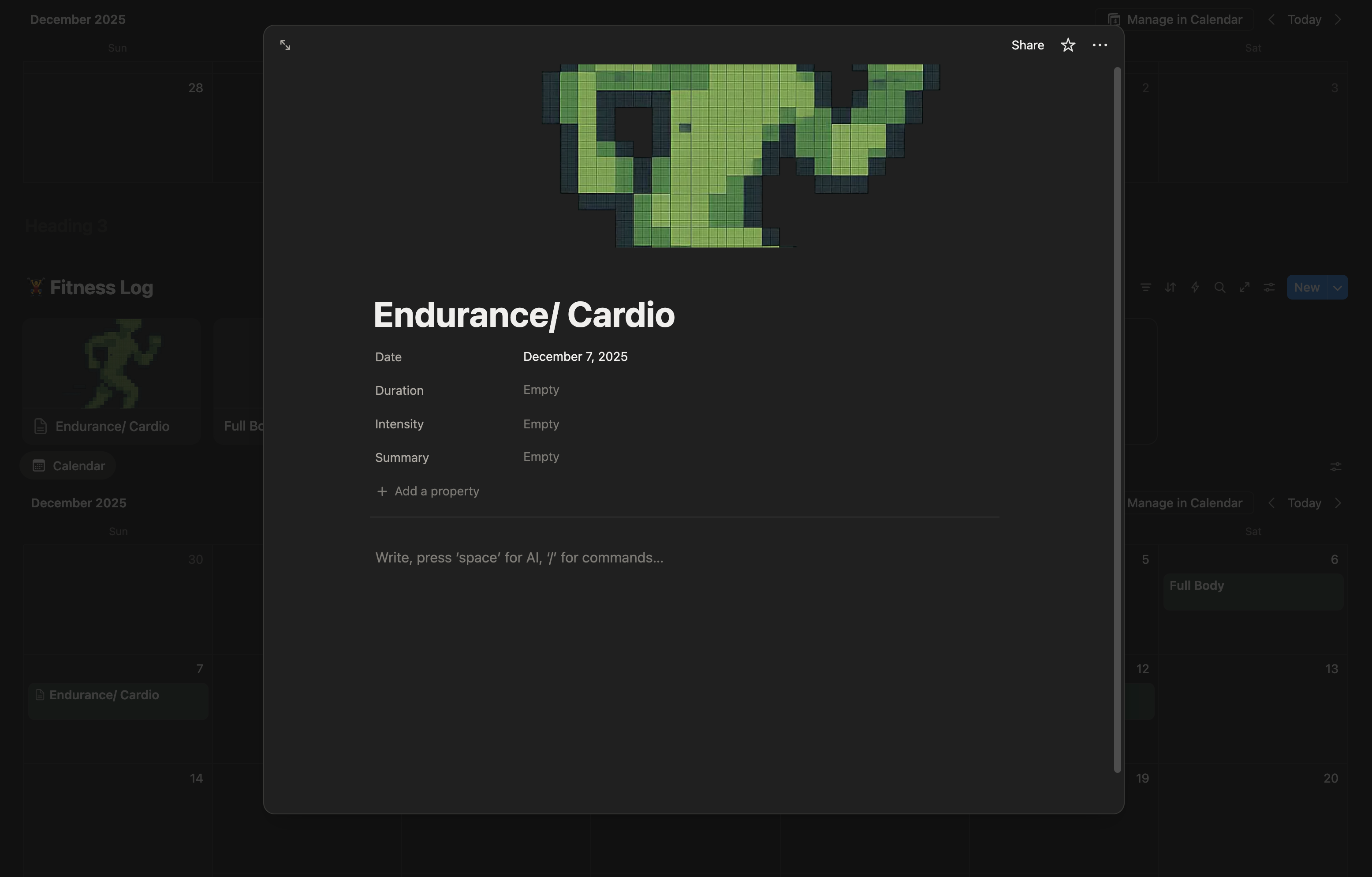 Mini Tracker Template