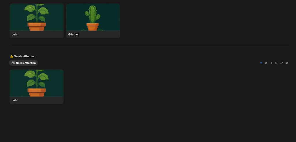 Plant Tracker Template